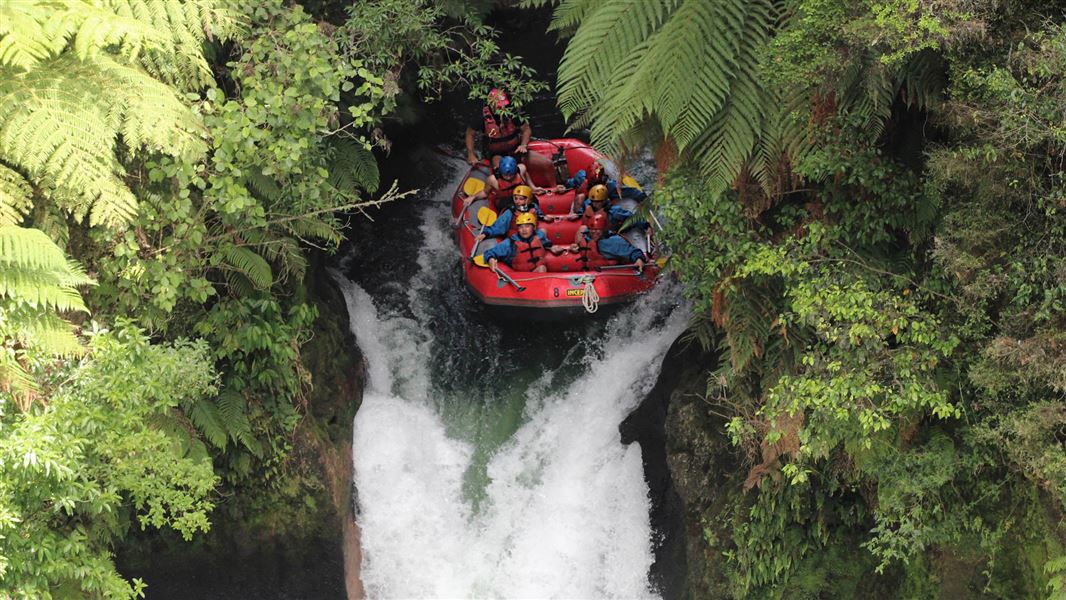 White water rafting.
