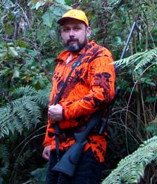 Wise hunters wear clothing that differs from their surroundings. Photo: Darran Meates.