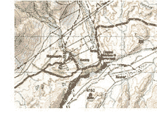 Map showing Molesworth Station and original Molesworth homestead.