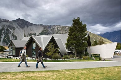 Aoraki/Mount Cook National Park Visitor Centre. 