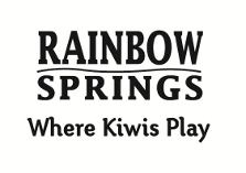 Rainbow Springs where kiwis play logo. 