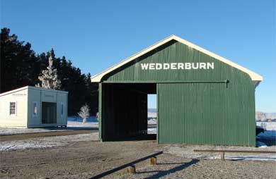 Wedderburn Station buildings. 