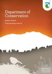 Annual report 2015 cover. 