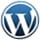 Wordpress logo. 