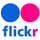 flickr logo. 