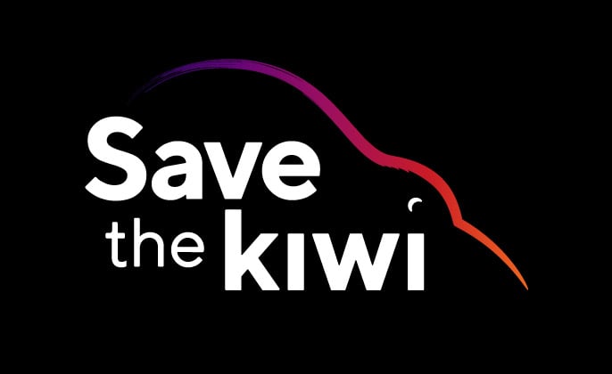 Save the kiwi logo.