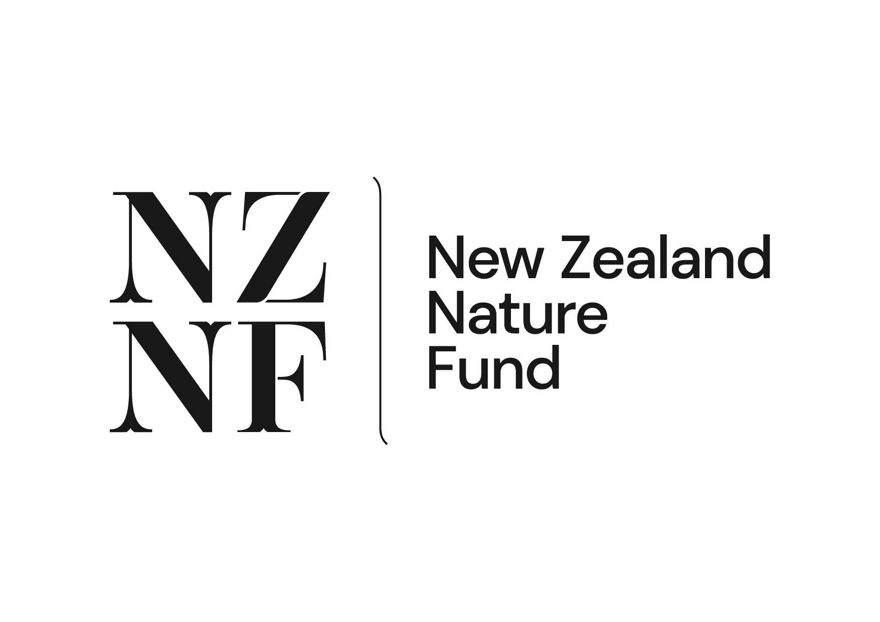 NZNF Logo Black on Transparent