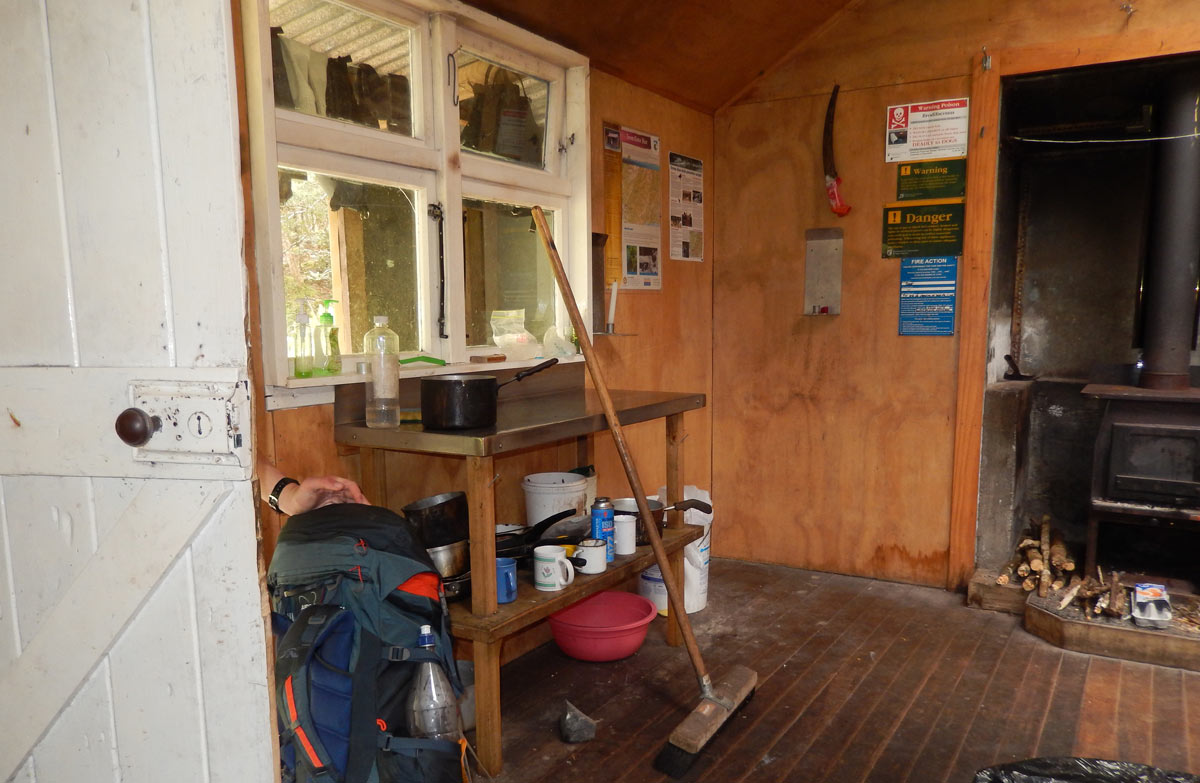 Iron Gate Hut Ruahine Forest Park, Manawatu region