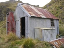 Ballarat Hut - Flood Burn
