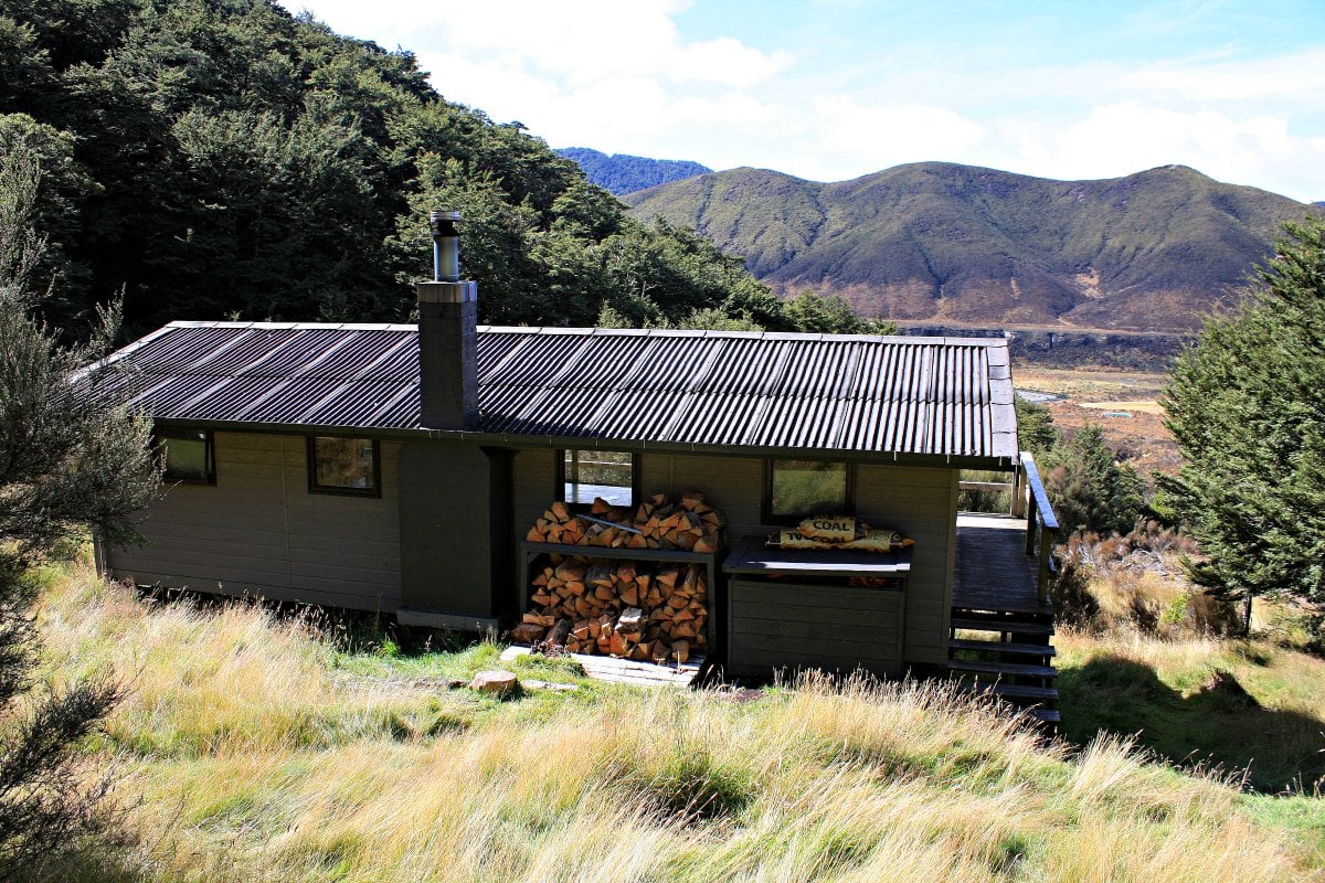 Boyd Hut Kaimanawa Forest Park, Central North Island region