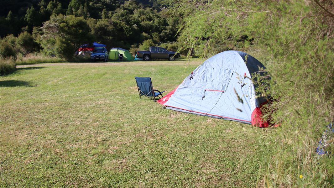 Harvey Bay Campsite. 