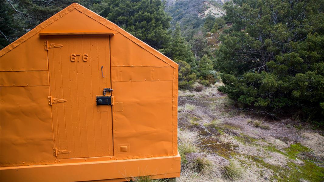 Studholme Saddle Bivvy Kaweka Forest Park, Hawke's Bay region