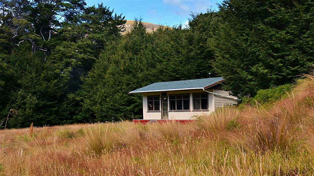 Kiwi Burn Hut.