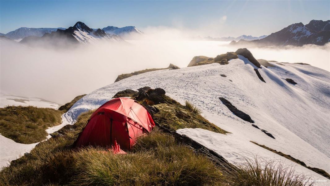 Above Lake Barra. 