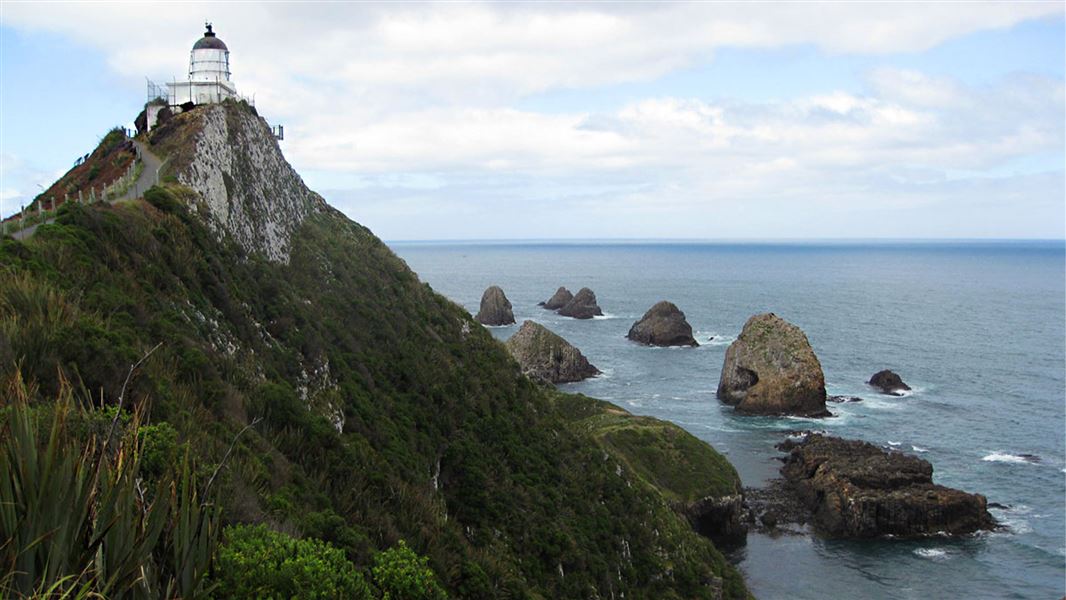 Pathway to the lighthouse
