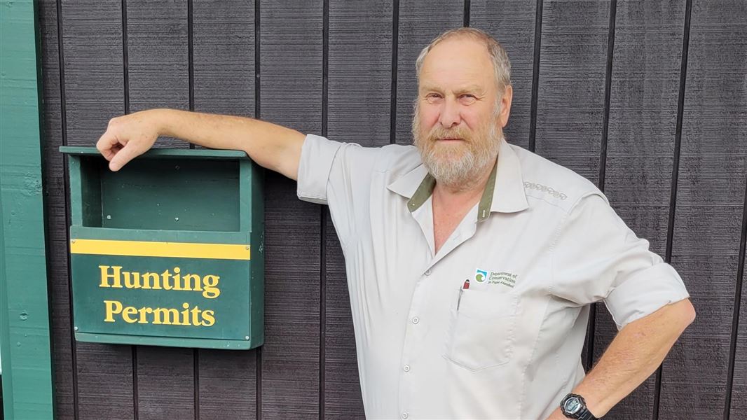 DOC veteran Ray Scrimgeour. 