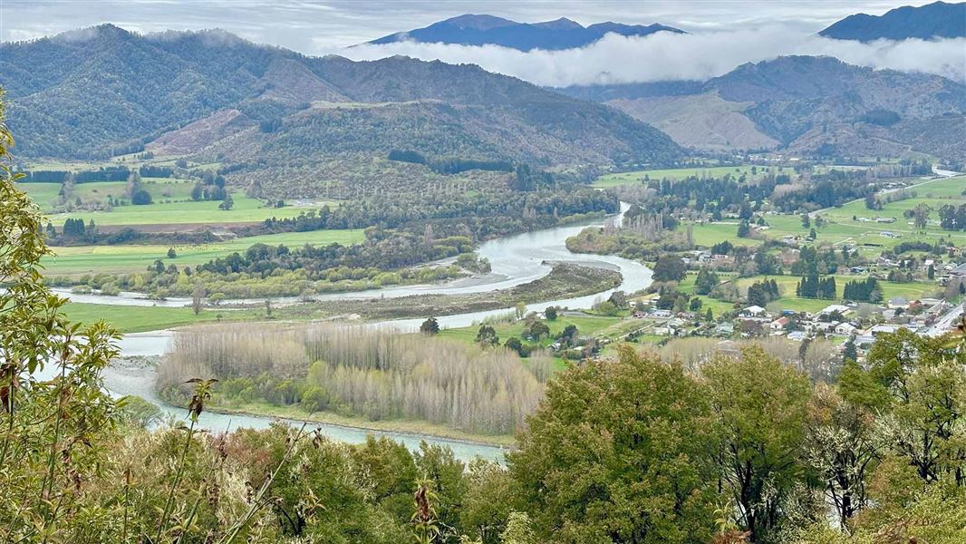View from near the top of the Skyline Walk. 