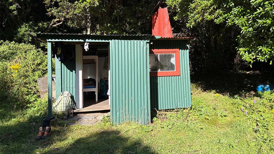 Wharepapa Hut. 