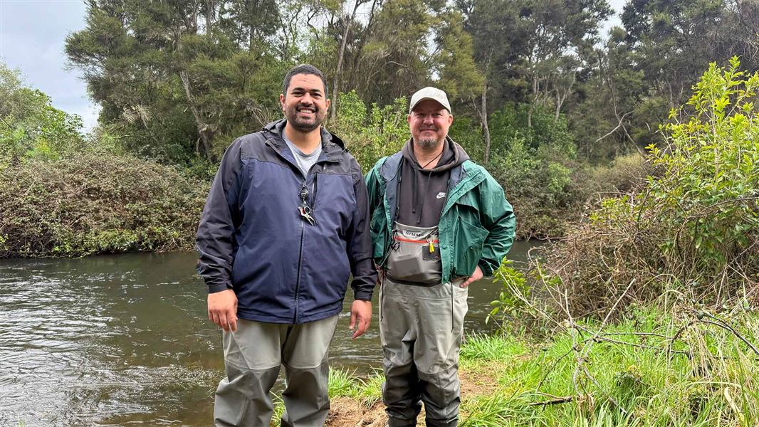 Troy Taylor and Remi Bertelsen, Pinnacle Midlands Health Network. 
