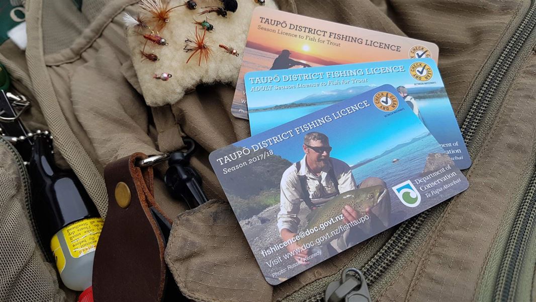 Taupo fishing licence photo competition Taupo Trout Fishery