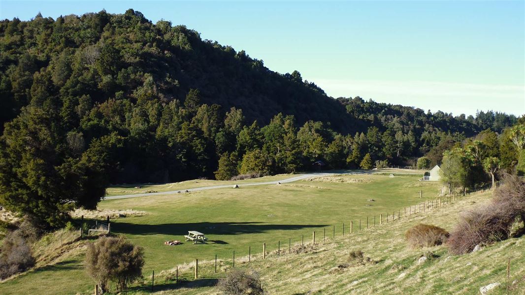 Waihi Gorge campsite.