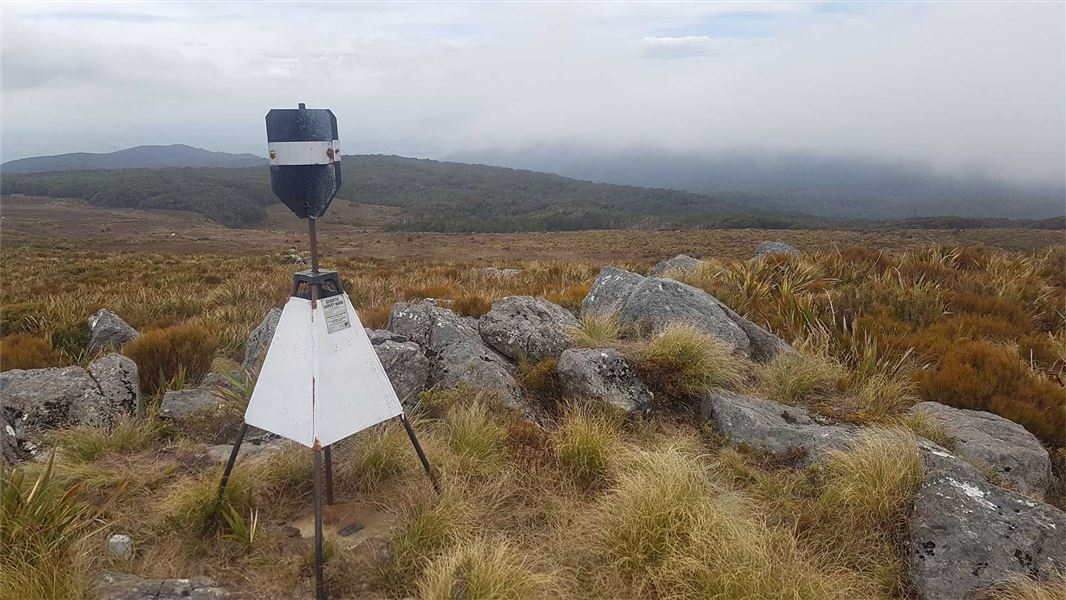 Bald hill trig point