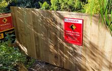 Wairere Falls between a rock and a good place